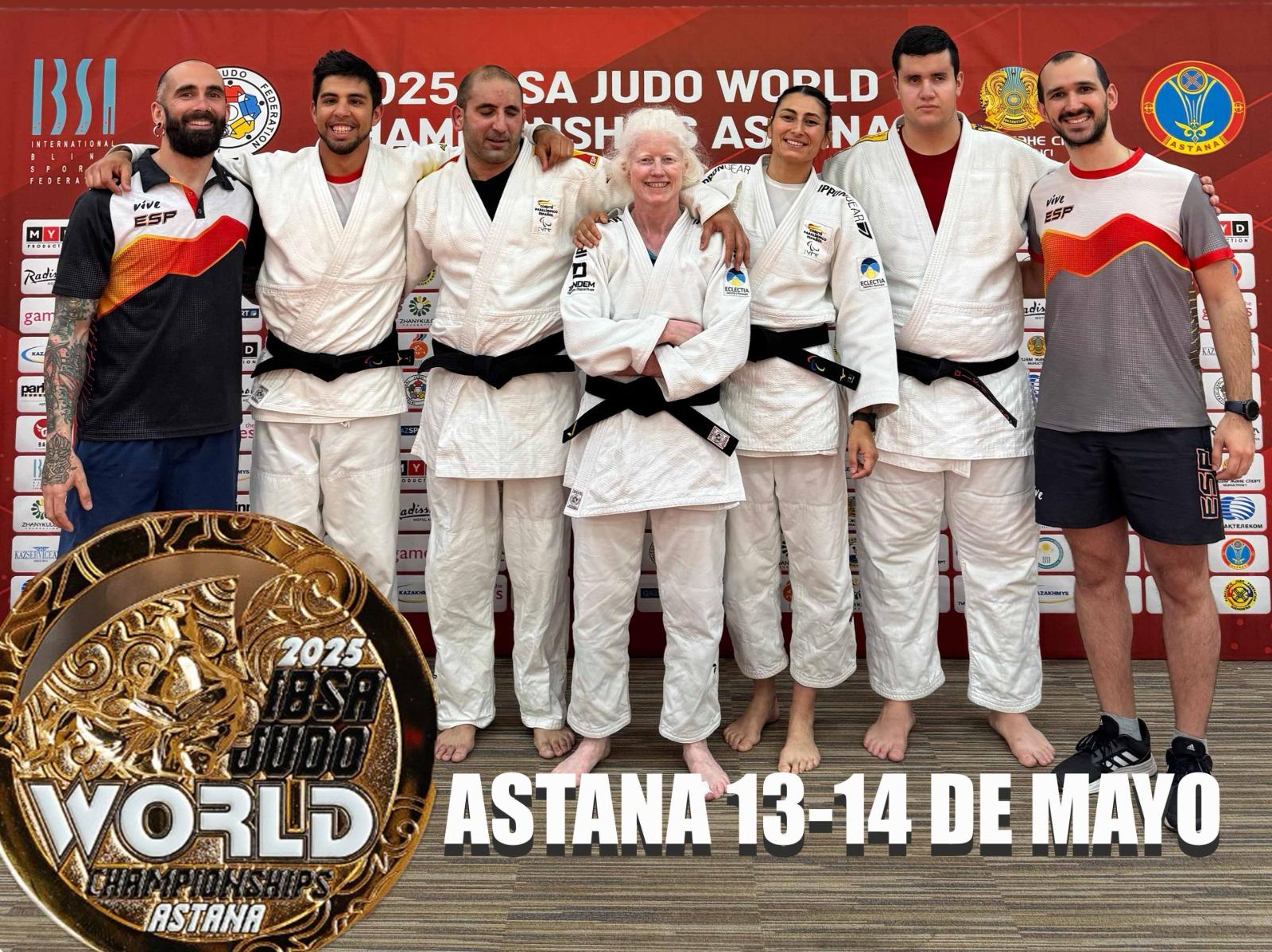 El navarro I&Ntilde;IGO GERBOLES, participa en el Campeonato del Mundo de Judo paral&iacute;mpico. Kazajistan 14-05-25